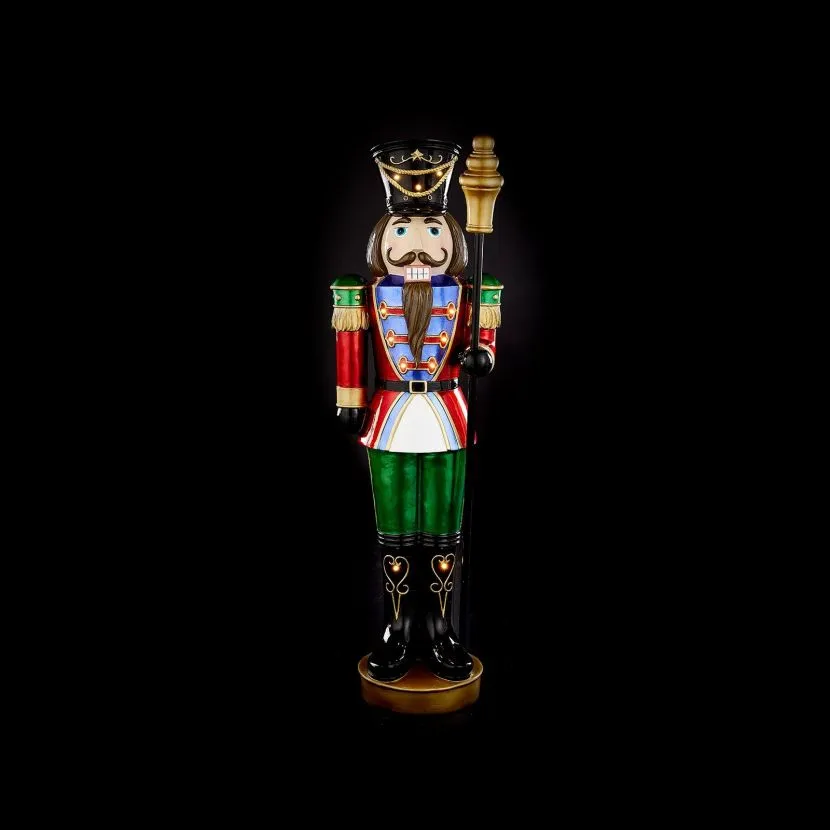 Hans The 3.5ft LED Christmas Nutcracker 12 Hans The 3.5ft LED Christmas Nutcracker - Image 10