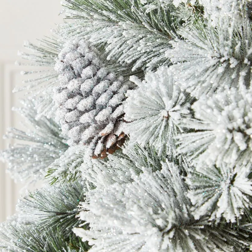 5ft Snowy Virginia Pine Artificial Christmas Tree 6 5ft Snowy Virginia Pine Artificial Christmas Tree - Image 4