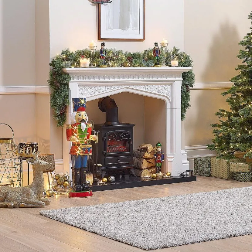 Noel The 3ft Red Christmas Nutcracker With Drum 7 Noel The 3ft Red Christmas Nutcracker With Drum - Image 6