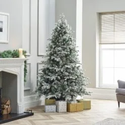 6ft Premium Snowy Grand Fir Artificial Christmas Tree