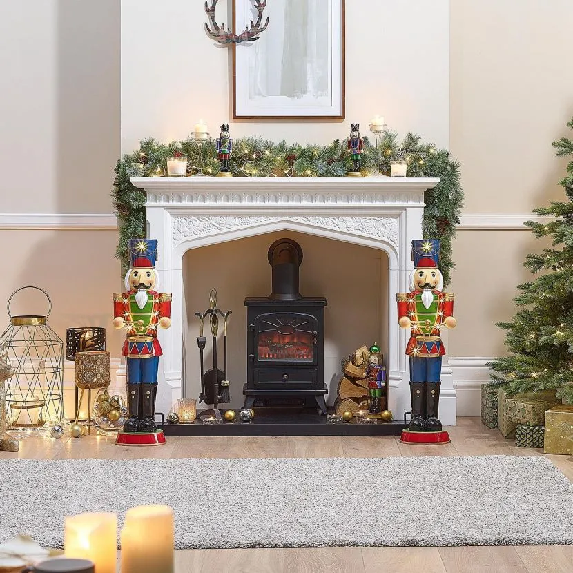 Noel The 3ft Red Christmas Nutcracker With Drum 11 Noel The 3ft Red Christmas Nutcracker With Drum - Image 10