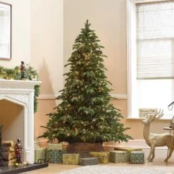 7ft Noble Pine Artificial Christmas Tree -Twinkly Shop f776b72883eb220e1e63a4ea0d2f415421f5ffc21b49dff2b5fd2d911b852473 1