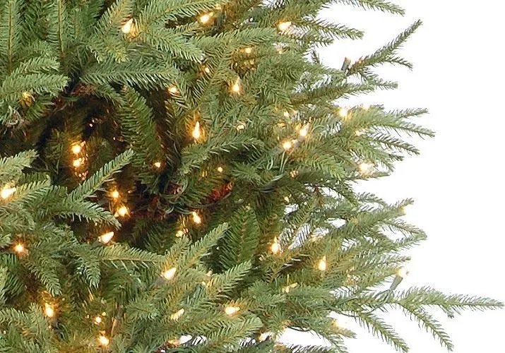 6.5ft Pre Lit Frasier Grande Feel Real Artificial Christmas Tree With 550 Warm Lights 4 6.5ft Pre Lit Frasier Grande Feel Real Artificial Christmas Tree With 550 Warm Lights - Image 2