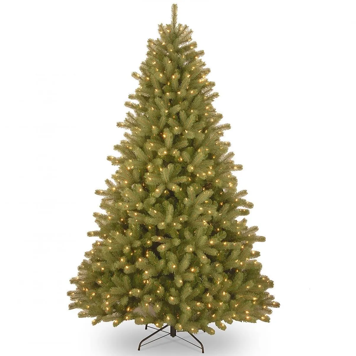 7ft Pre-lit Lakewood Spruce Feel-Real Artificial Christmas Tree 3 7ft Pre-lit Lakewood Spruce Feel-Real Artificial Christmas Tree