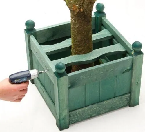 Large Christmas Tree Stand - Green 4 Large Christmas Tree Stand - Green - Image 2