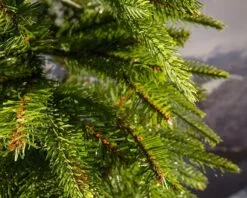 6ft Weeping Spruce Slim Feel Real Artificial Christmas Tree -Twinkly Shop weeping spruce 7ft slim unlit detail1 0